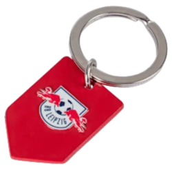 RB Leipzig Schlüsselanhänger - Wimpel rot - Metall Anhänger RBL