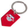 RB Leipzig Schlüsselanhänger - Wimpel rot - Metall Anhänger RBL