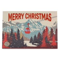 FC Bayern München Grußkarte Weihnachten | Weihnachtskarte | Klappkarte mit Umschlag FCB
