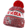1. FC Köln Bommelmütze - Red Melange - New Era Wintermütze Mütze mit Bommel