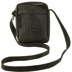 VfL Wolfsburg Stadiontasche - Logo - schwarz | Tasche | All Black | Cross Bag