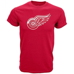 Levelwear NHL Detroit Red Wings T-Shirt - Core Logo - rot Shirt - diverse Größen