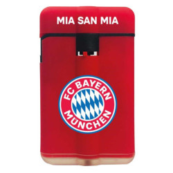 FC Bayern München Feuerzeug Easy Torch Powerflat Rubber | Rot |  FCB