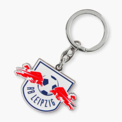 RB Leipzig Club Schlüsselanhänger - Logo - farbig Metall Anhänger Keychains RBL