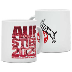 1. FC Köln Tasse - Aufstieg 2025 - Kaffeetasse