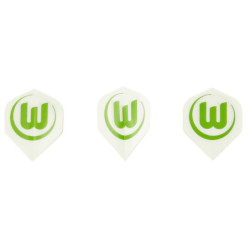 VfL Wolfsburg Dartpfeil Flights 3er Set Dartflights