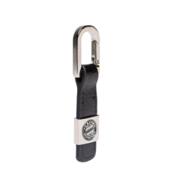 FC Bayern München Schlüsselanhänger - Leder - mit Karabiner Anhänger keychain FCB