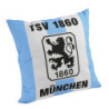 TSV 1860 München Kissen - Blockstreifen - Fankissen blau-weiß Sofakissen