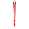 FC Bayern München Schlüsselband mit großem Karabiner | ROT | Lanyard | Keylace | FCB