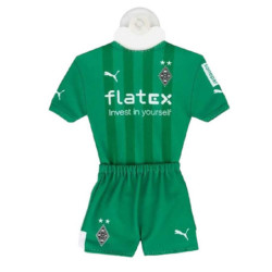 Borussia Mönchengladbach Autotrikot - Away 22/23 - grün Trikot Mini-Kit BMG
