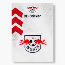 RB Leipzig Autoaufkleber - 3 D Logo farbig - Sticker Aufkleber RBL