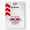 RB Leipzig Autoaufkleber - 3 D Logo farbig - Sticker Aufkleber RBL