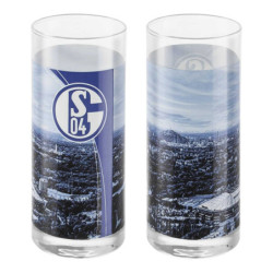 FC Schalke 04 Trinkglas 2er-Set | Glas | Wasserglas | S04