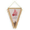 1. FC Köln Retrowimpel mit Goldkette | 27 cm Schmuckwimpel | Banner | Wimpel