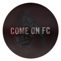 1. FC Köln Aufkleber Lentikular - Come on FC - Sticker mit Wechselbild