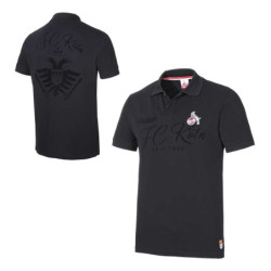 1. FC Köln Herren Poloshirt - Schwarzburger Straße - schwarz Polo Shirt - diverse Größen