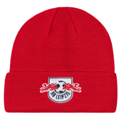 RB Leipzig Beanie rot Mütze mit Umschlag | Strickmütze RBL