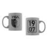 FC Augsburg Tasse Relief - 1907 - grau Kaffeetasse FCA