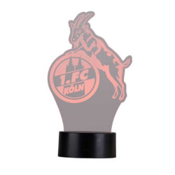 1. FC Köln LED Licht - Logo Hennes - Nachtlicht | Leuchte | Lampe