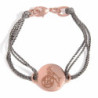 1. FC Köln Damen Armband - Kordel roségold - Band mit Anhänger