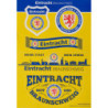 Eintracht Braunschweig Aufkleberbogen - 5 Motive - Aufkleber Sticker BTSV