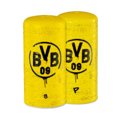 Borussia Dortmund Salz- und Pfefferstreuer - Gelbe Wand - Gewürzstreuer BVB 09