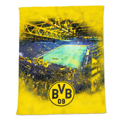 Borussia Dortmund Fleecedecke - Stadion - Kuscheldecke 150 x 200 cm, Decke BVB 09