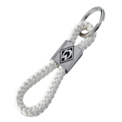 SV Werder Bremen Schlüsselanhänger - Schlaufe - weiß Kordel Anhänger Keychain