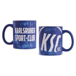 Karlsruher SC Tasse - KARLSRUHER SPORT-CLUB - blau-weiß | Kaffeetasse | KSC