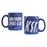 Karlsruher SC Tasse - KARLSRUHER SPORT-CLUB - blau-weiß | Kaffeetasse | KSC
