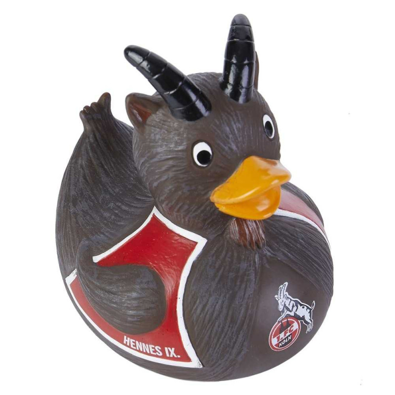 1. FC Köln Badeente - Hennes IV - Quietscheente Ente