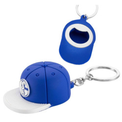 FC Schalke 04 Schlüsselanhänger Cap mit Flaschenöffner Anhänger S04