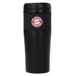 FC Bayern München Thermobecher Edelstahl schwarz | Kaffee Becher | Coffee to go | FCB