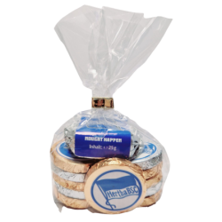Hertha BSC Berlin Schoko-Mixbeutel Vollmilch Schokolade Nougat Mix-Beutel HBSCB