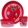 FC Bayern München Berni Kindergeschirr 3-teilig Kleiner Teller + Schale + Becher FCB