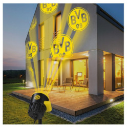 Borussia Dortmund LED Motivstrahler Logostrahler BVB 09