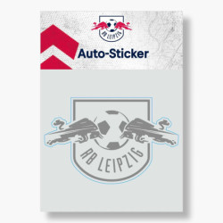 RB Leipzig Autoaufkleber - Logo silber - Sticker Aufkleber RBL