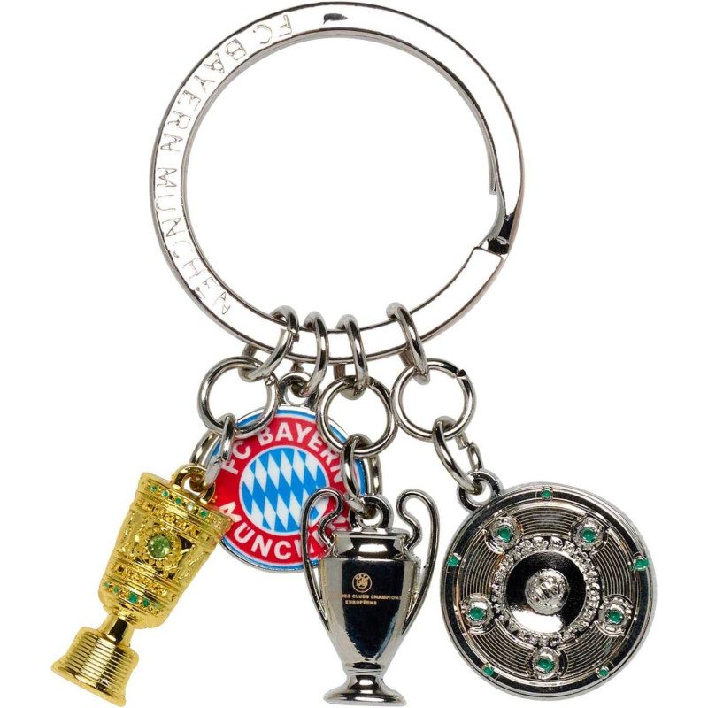 FC Bayern München Schlüsselanhänger - Erfolge - Charms Anhänger FCB