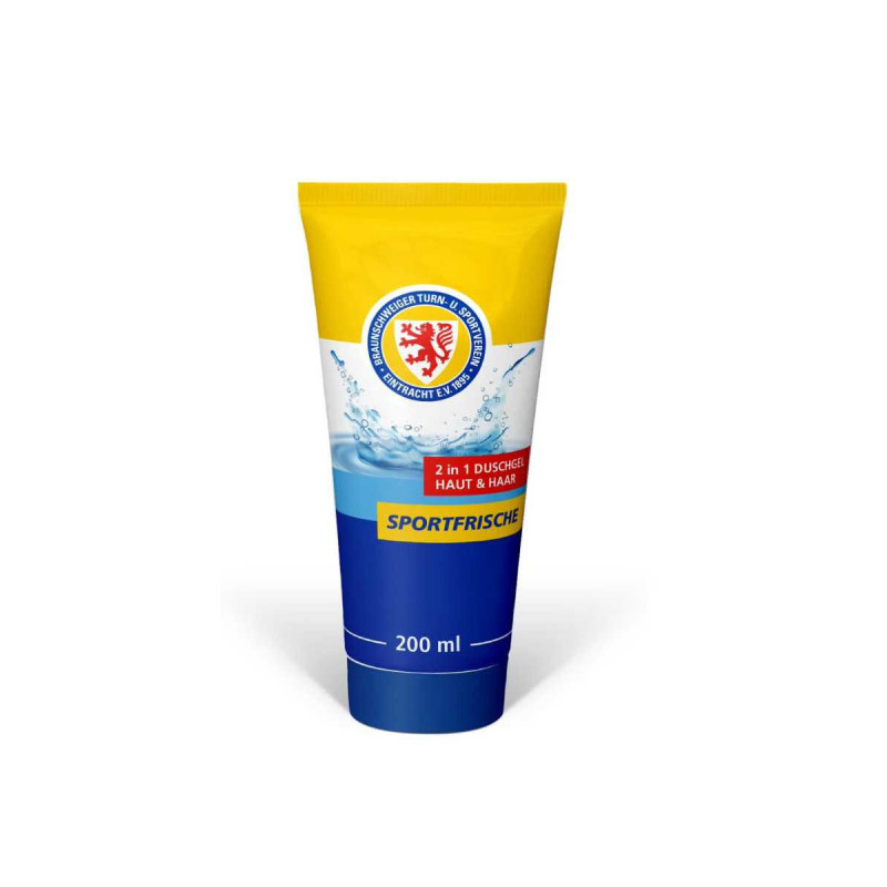 Eintracht Braunschweig 2in1 Duschgel für Haut und Haar BTSV Hair and Body Shampoo