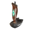 SV Werder Bremen Teelichthalter - Torfkahn - Kerzenständer Kerzenhalter