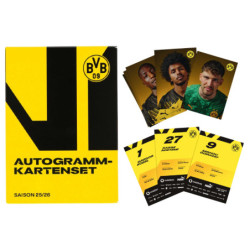 Borussia Dortmund Autogrammkarten Team 2025/26 | unsigniert | Sammelkarten | Autographs card | BVB 09