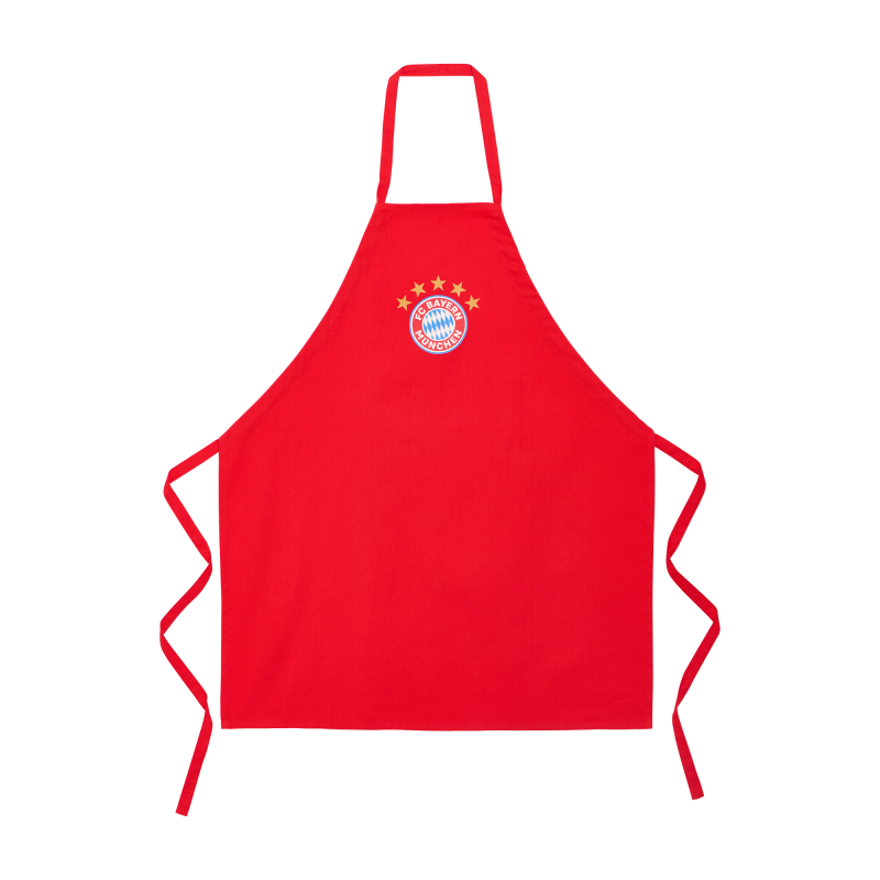 FC Bayern München Grillschürze - Logo 5 Sterne - rot Schürze Kochschürze FCB