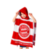 FC Bayern München Badeponcho Kinder | Handtuch mit Kapuze FCB