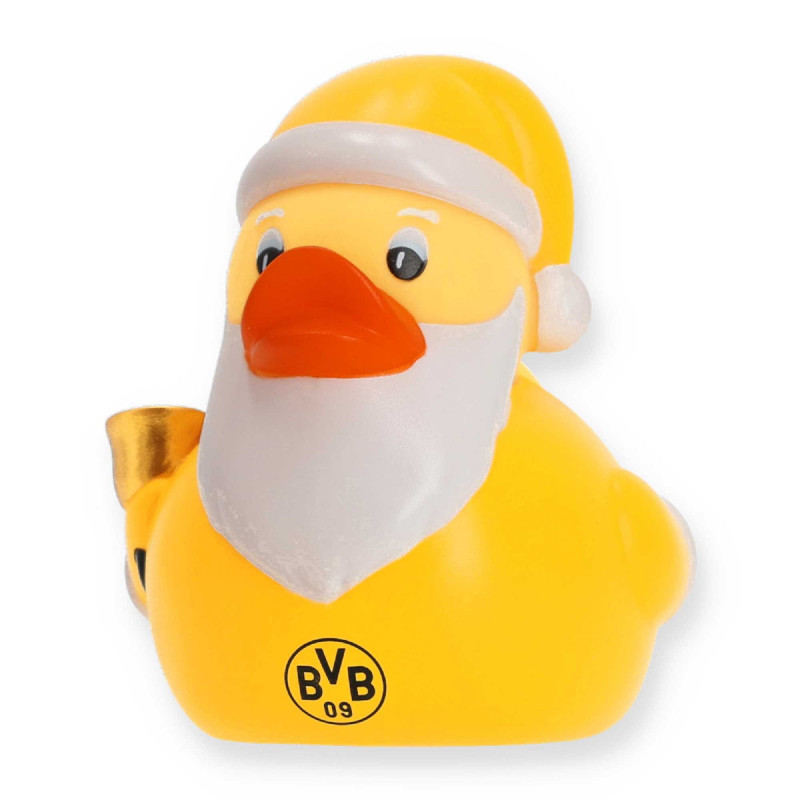 Borussia Dortmund Badeente - Weihnachten - Ente Weihnachtsmann BVB 09