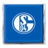 FC Schalke 04 Zigarettenetui blau-weiß | Metall Etui flach | Zigarettenbox S04