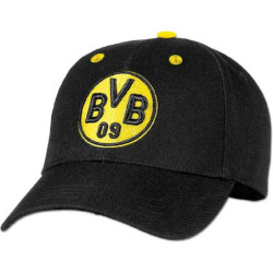 Borussia Dortmund Basecap - Logo gelb - schwarz Cap BVB-Kappe