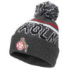 1. FC Köln Bommelmütze - Retro Reflective - anthrazit meliert Mütze mit Bommel | Strickmütze