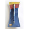 FC Barcelona Metall Kugelschreiber blau Kuli Logo Stift