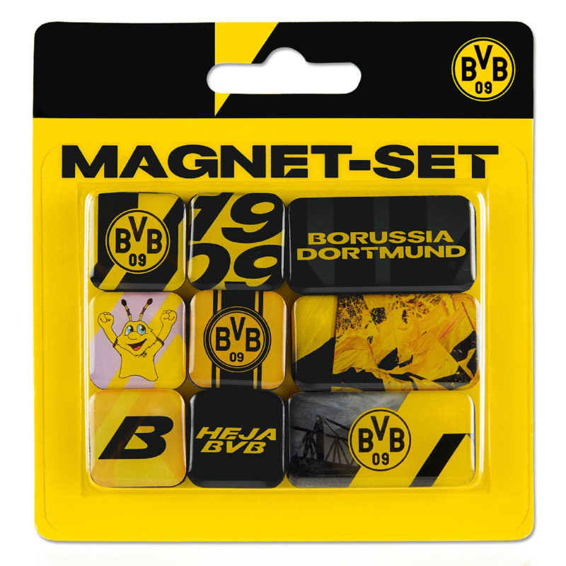 Borussia Dortmund Magnet-Set 9 teilig | Magnet | BVB 09