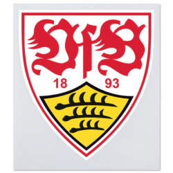 VfB Stuttgart Sticker - Wappen 8 x 9 cm - Autoaufkleber Aufkleber